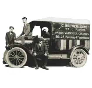 Old Brewers delivery van