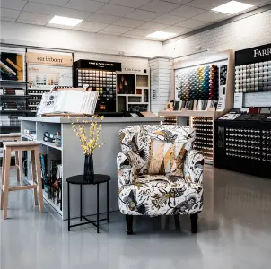 Wallpaper showroom