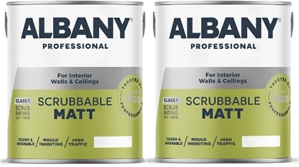 Albany Scrubabble Mat x 2 Cans