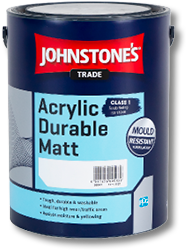 Johnstones Trade Acrylic Durable Matt.