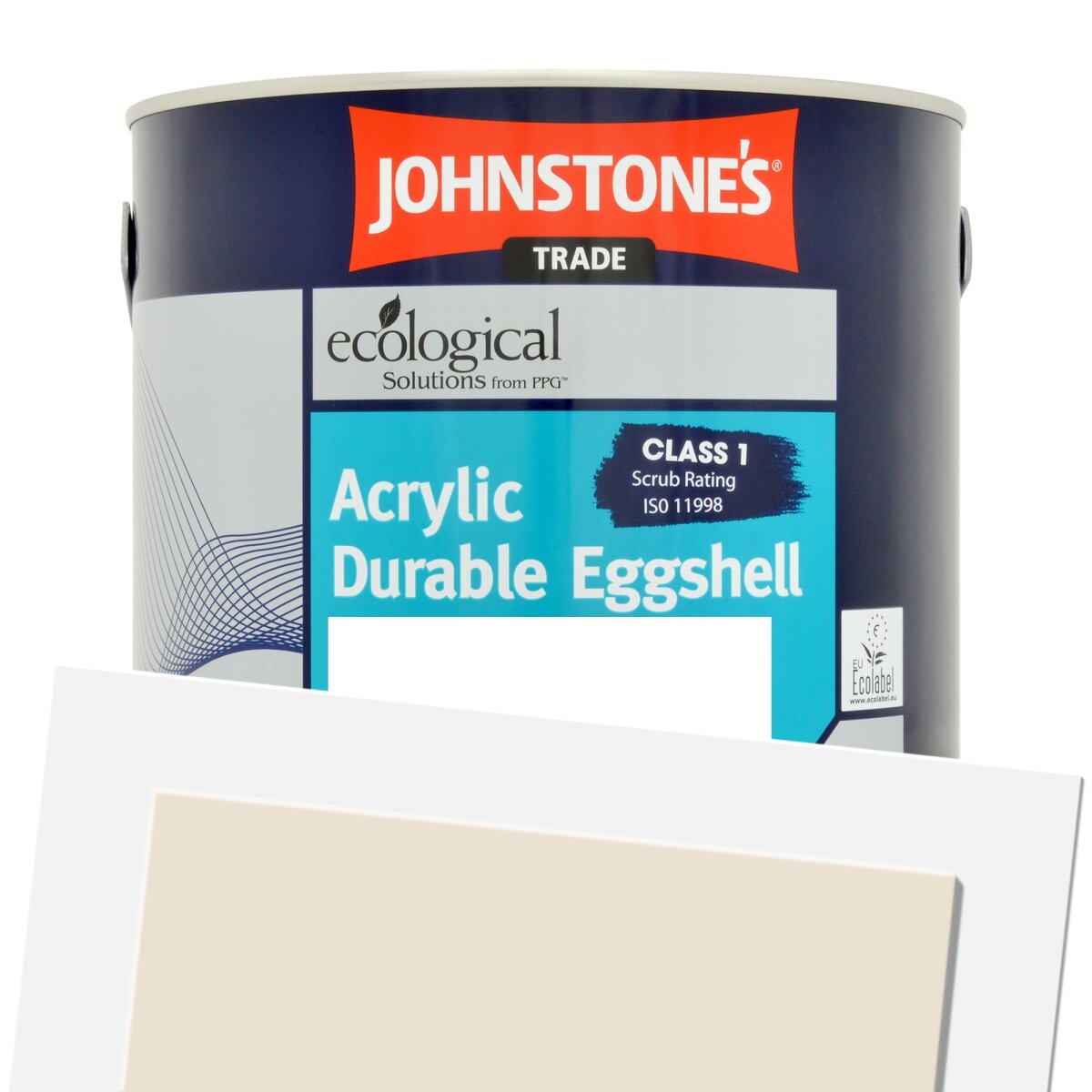 Johnstones Trade Acrylic Durable Eggshell (Tinted) 2.5L - magnolia ...