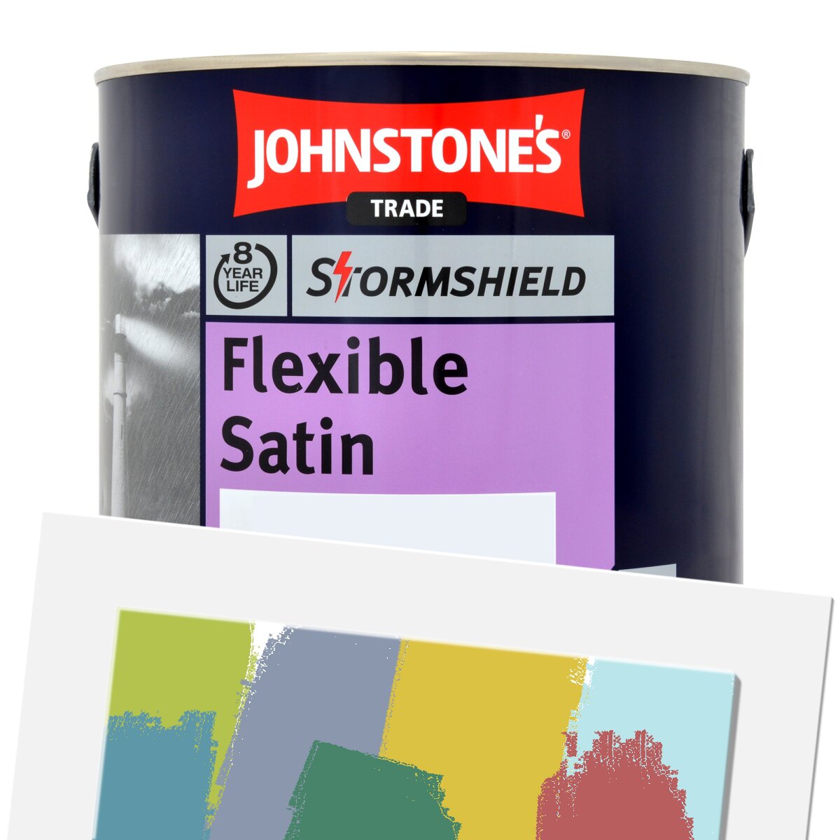 Johnstones Trade - Stormshield Flexible Satin (Tinted) 2.5L