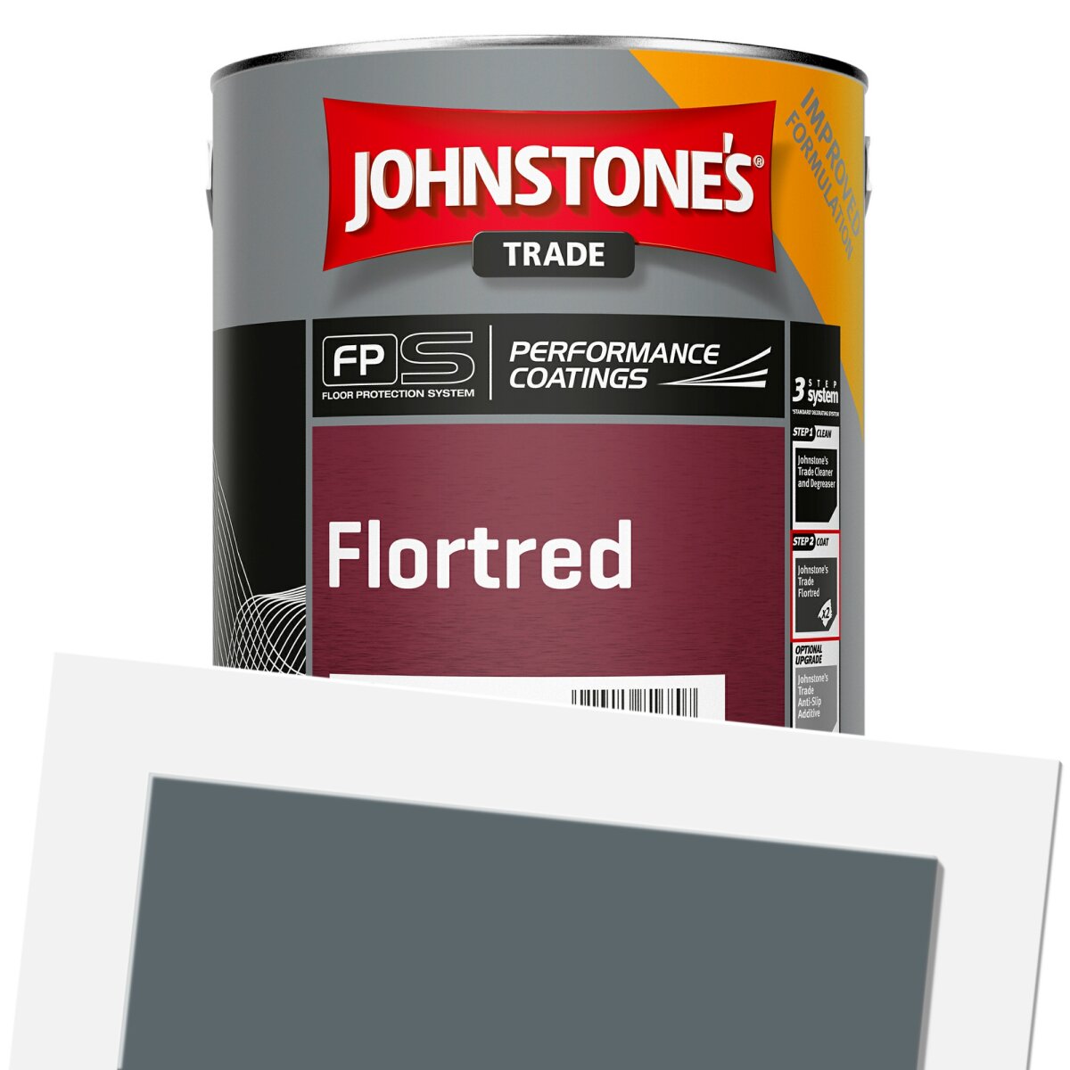 Colour Code 18b25 Johnstones Trade Flortred (Tinted) 5L - dark-grey-18b25 - Brewers ...