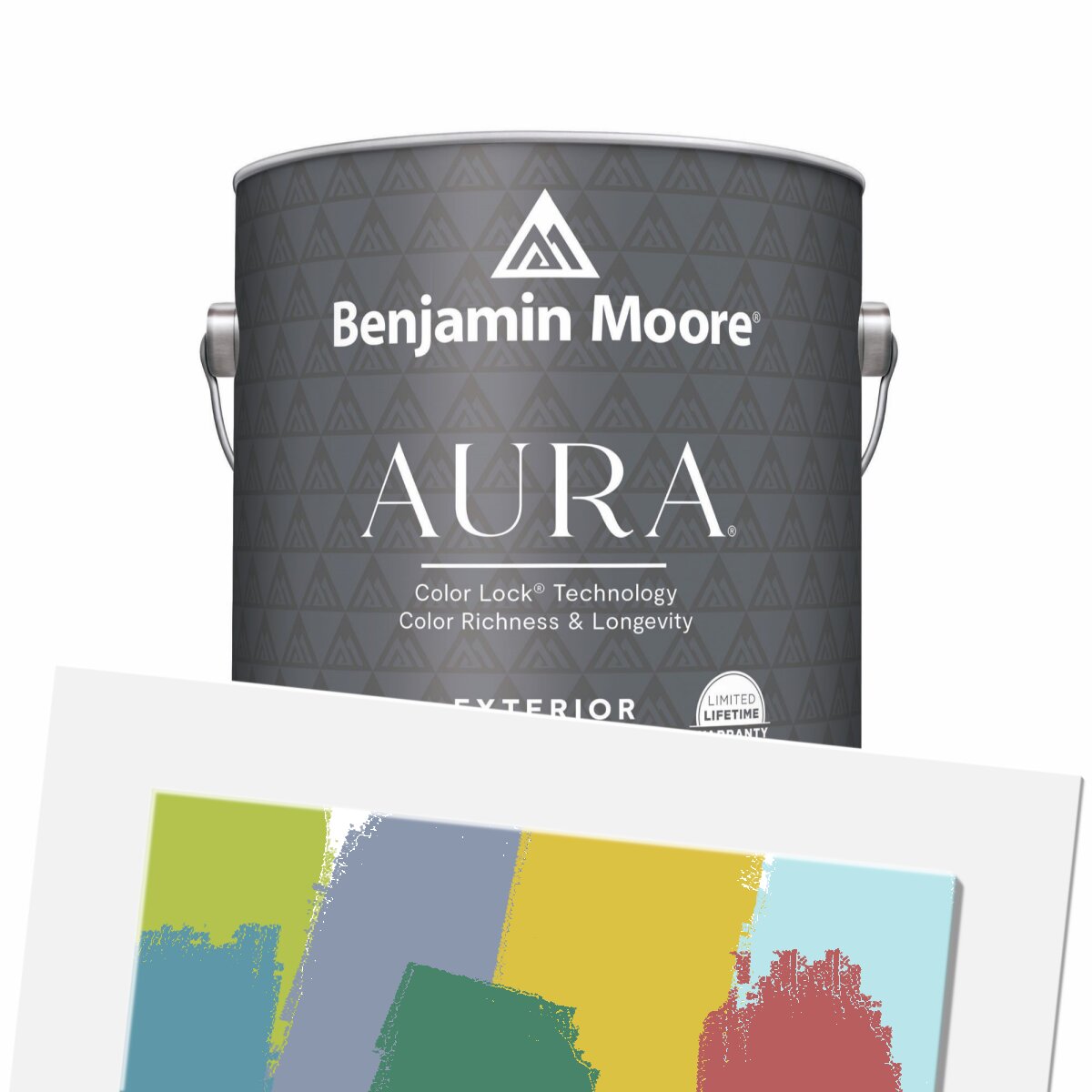 Benjamin Moore Aura Exterior Satin (Tinted) 0.94L - blue-diamond-736 ...