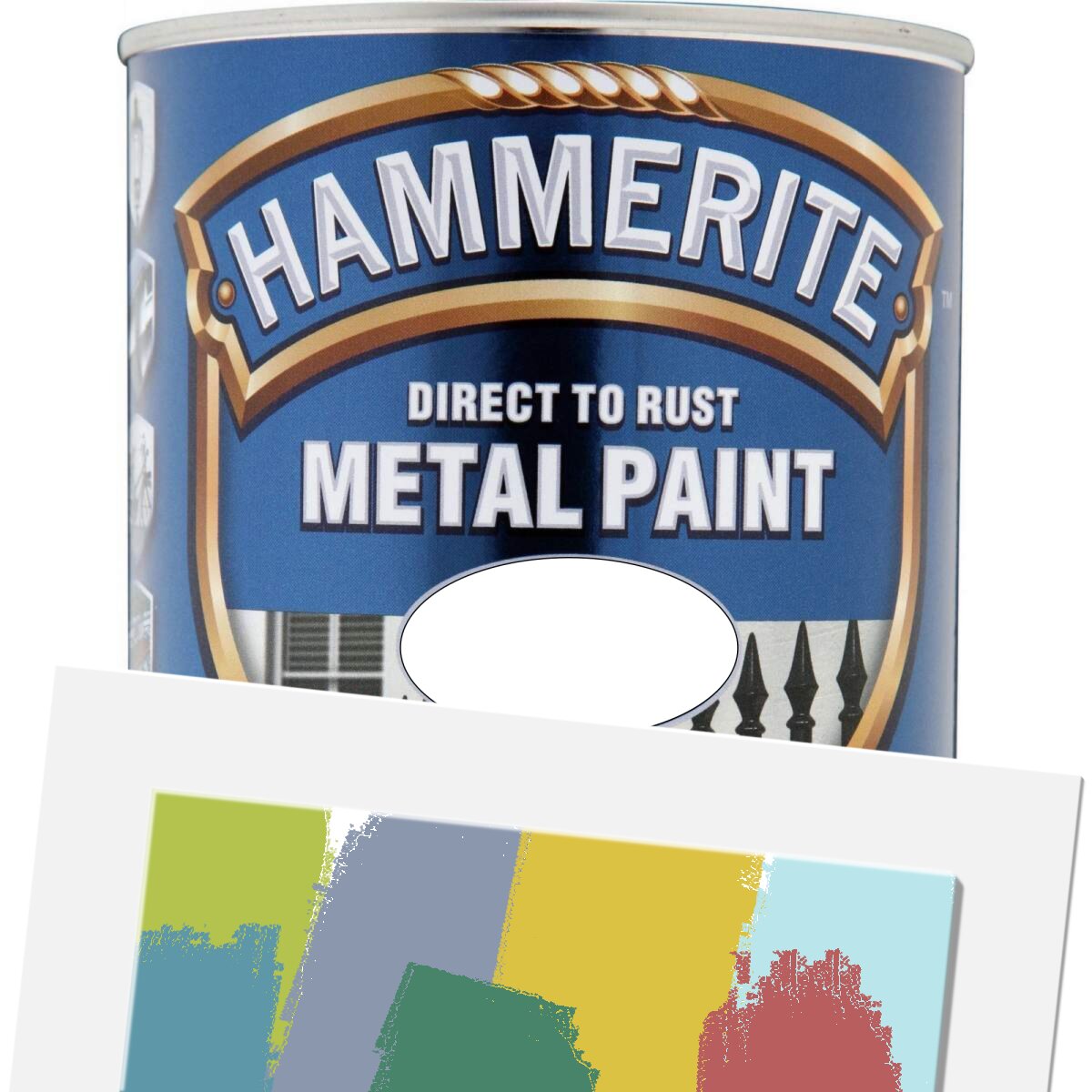 Hammerite - Direct to Rust Metal Paint Smooth (Ready Mixed) 750ML