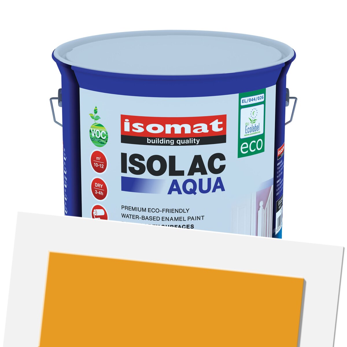 Isolac Aqua Eggshell (Tinted) 2.5L - ral-1007 - Brewers Decorators ...
