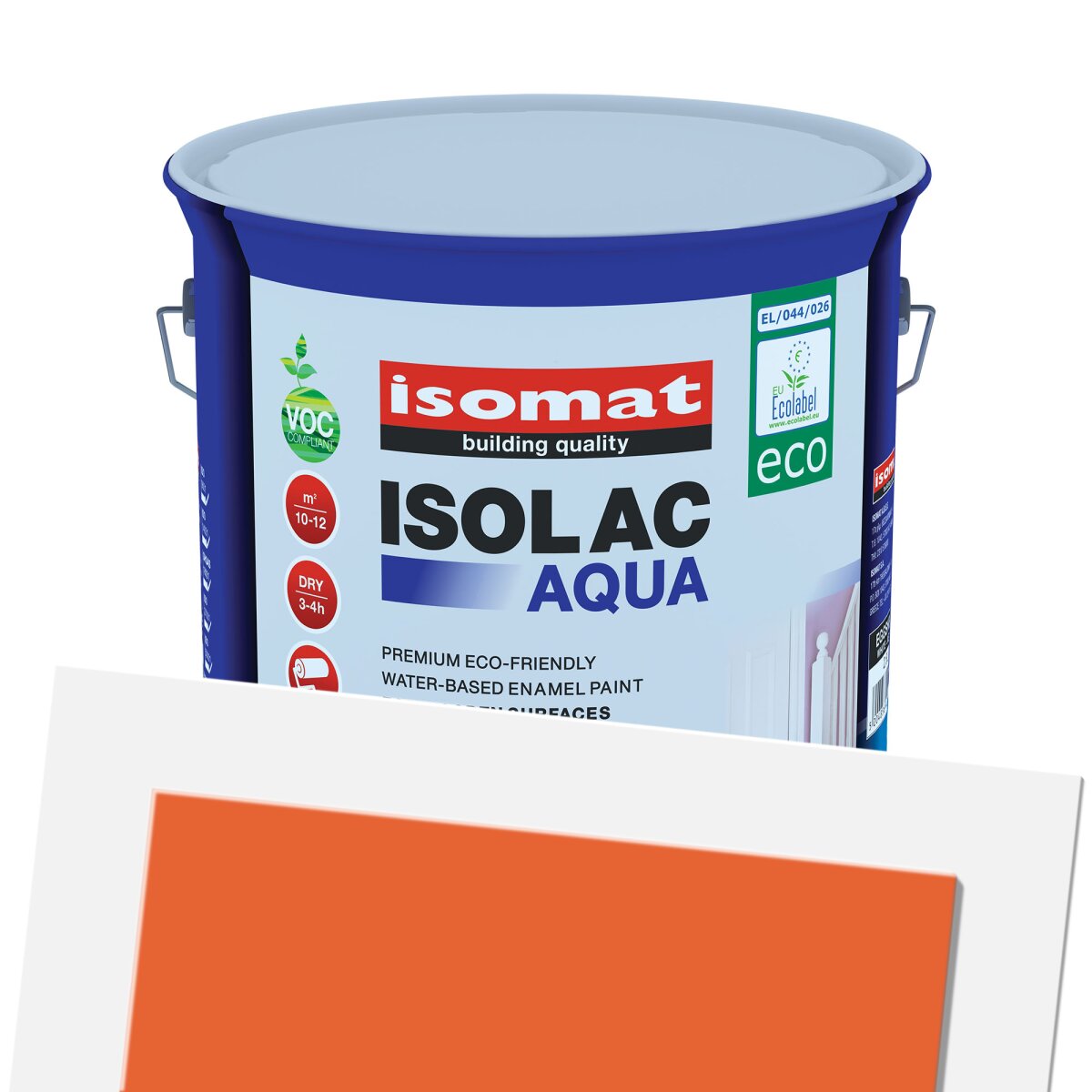 Isolac Aqua Eggshell (Tinted) 2.5L - ral-2004 - Brewers Decorators ...
