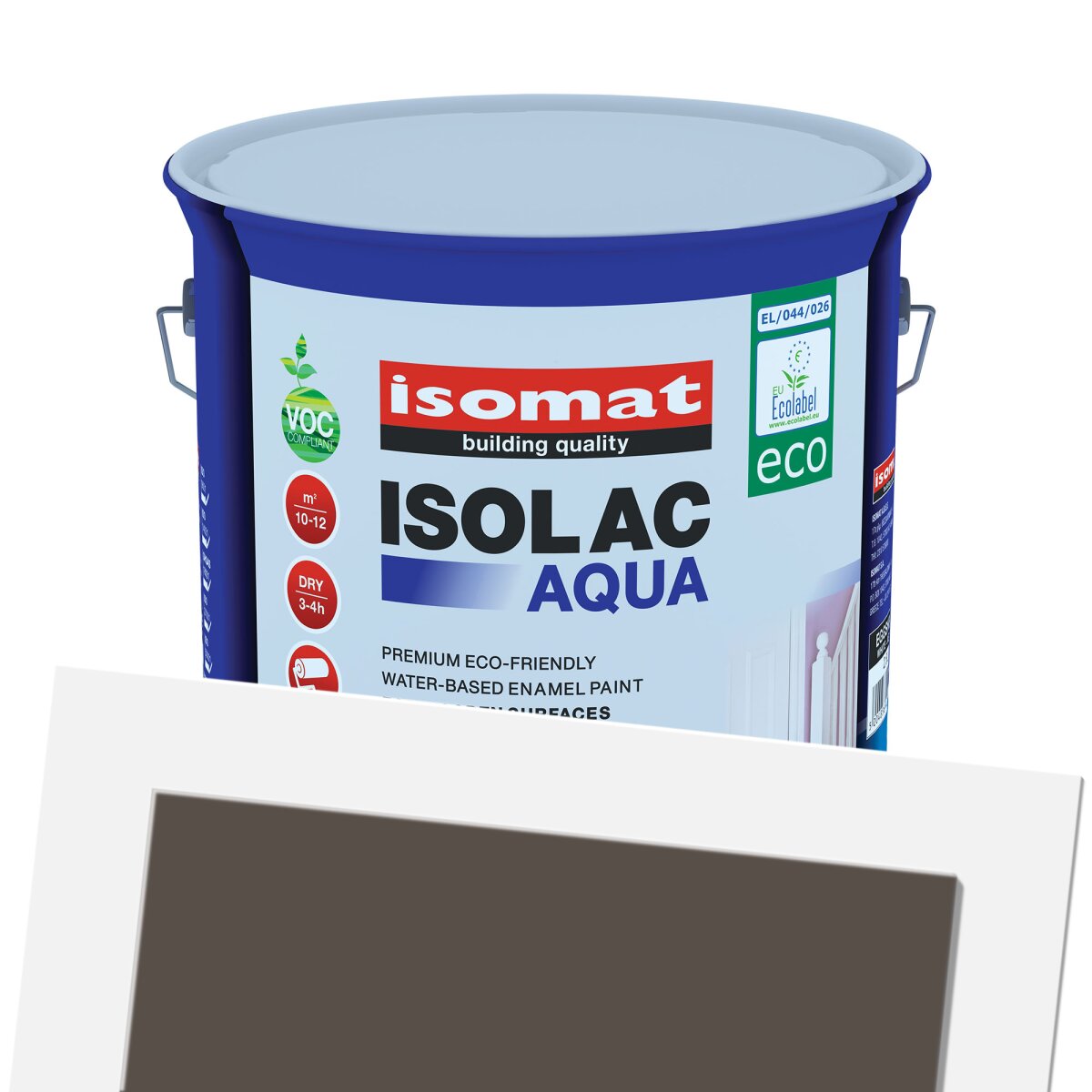 Isolac Aqua Eggshell (Tinted) 2.5L - ist-042-07-dark-cellar - Brewers ...