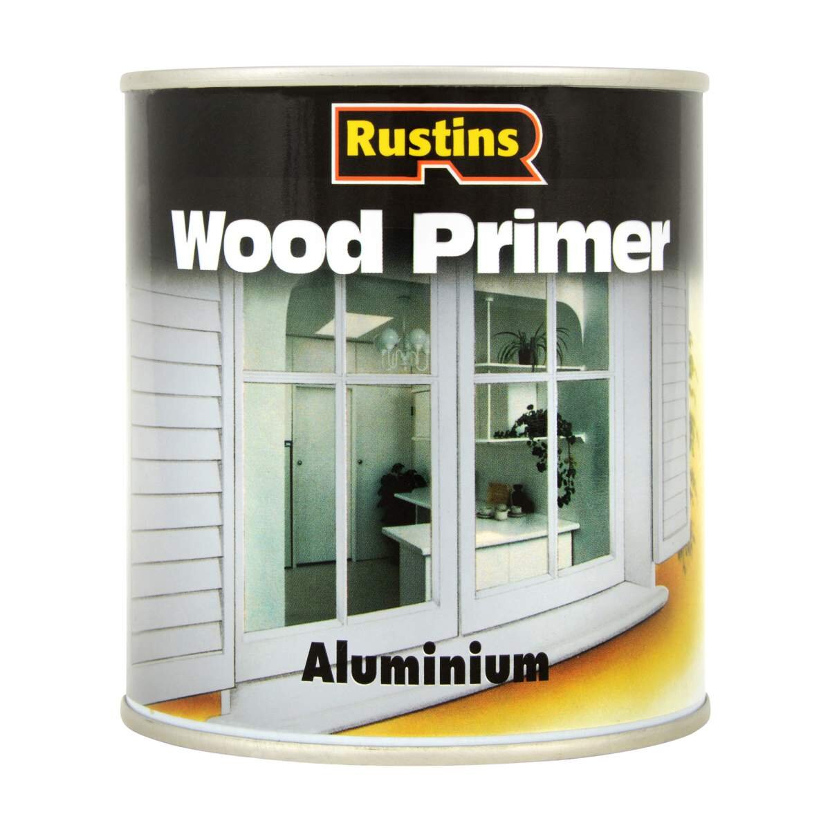 Rustins Aluminium Wood Primer 500ml ALWP500