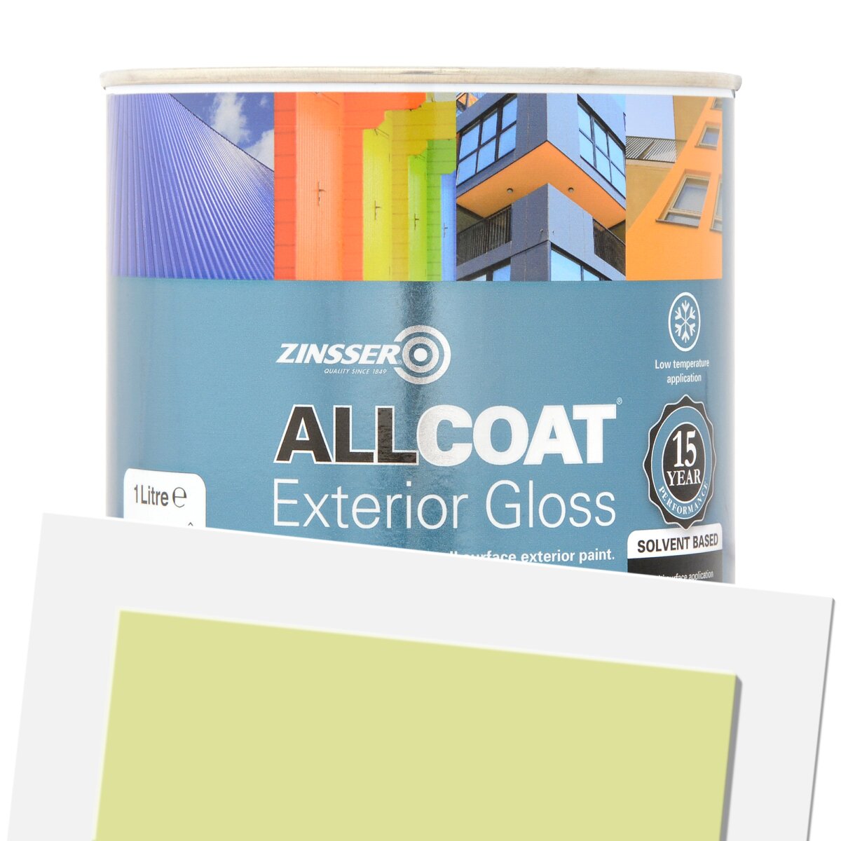 Zinsser AllCoat Exterior Gloss Solvent-Based (Tinted) 1L - s-0530-g60y ...