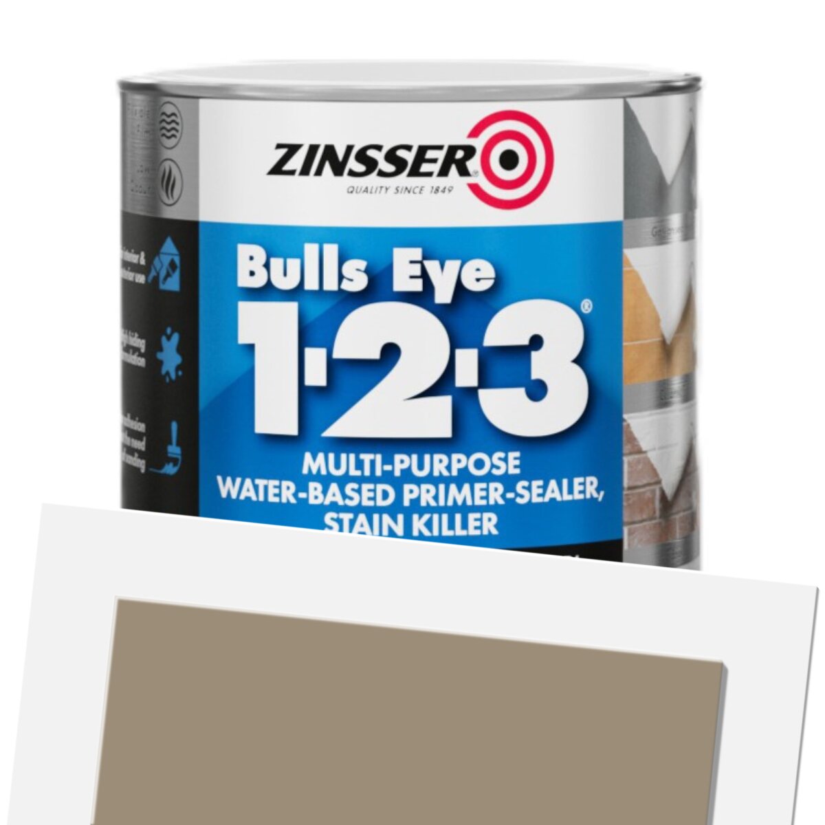 Zinsser Bulls Eye 123 (Tinted) RAL 1019 500ML
