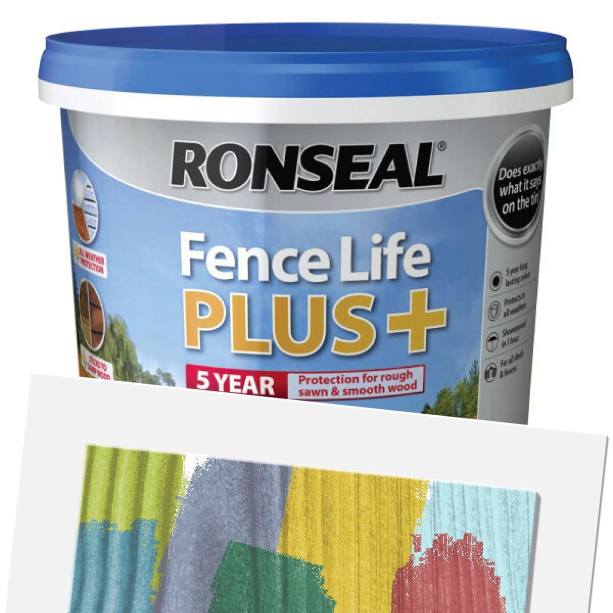 Ronseal Fence Life+ Midnight Blue 5L 38640