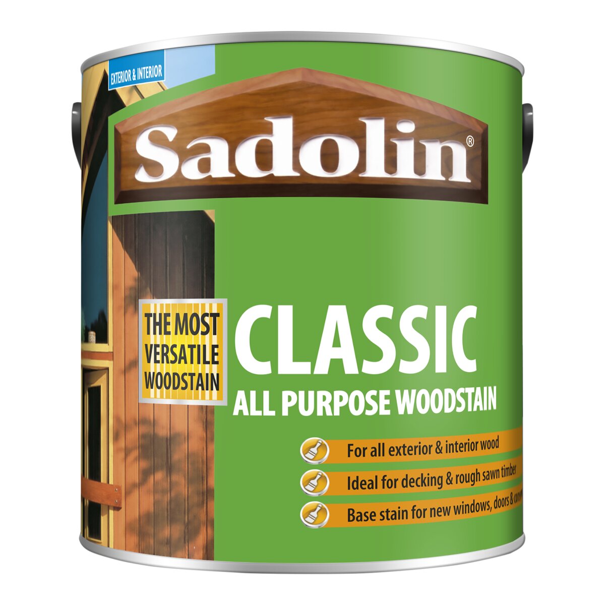Sadolin - Classic All Purpose Woodstain (Ready Mixed) 1L