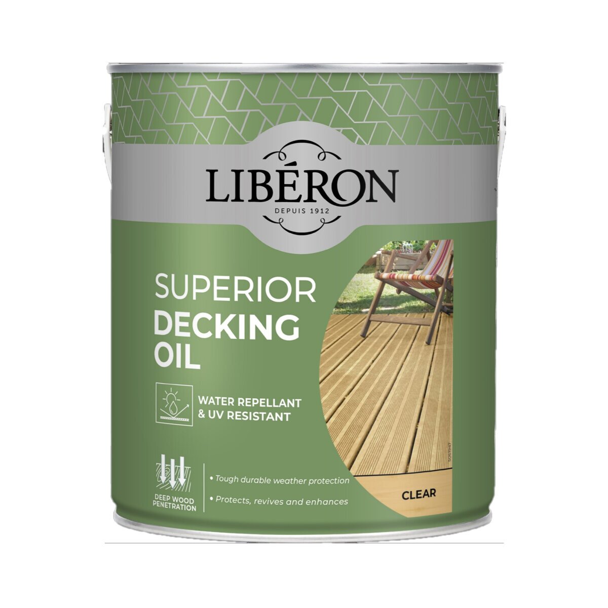 Liberon 126103 Superior Decking Oil Clear 2.5 litre