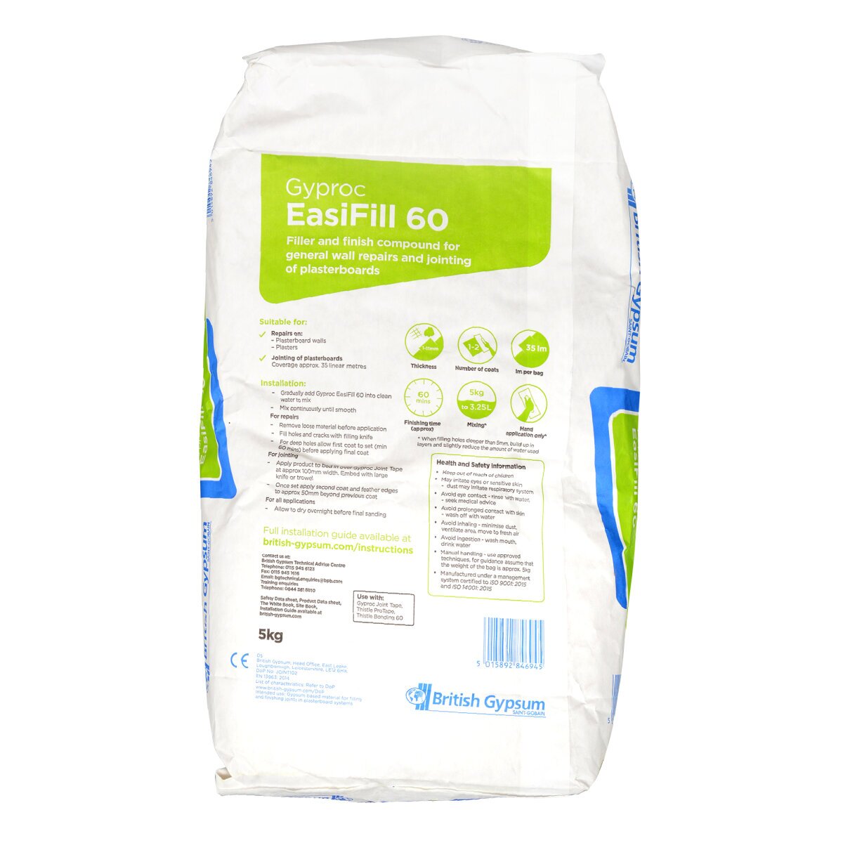 Easy Fill Gyproc Easi-Fill 5KG