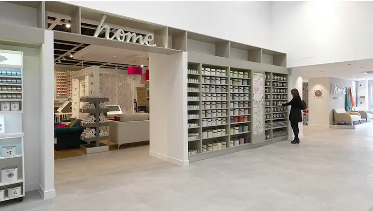 Interior of Brewers Home store, Eastbourne.