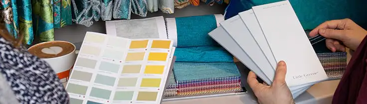 Expert colour matching.