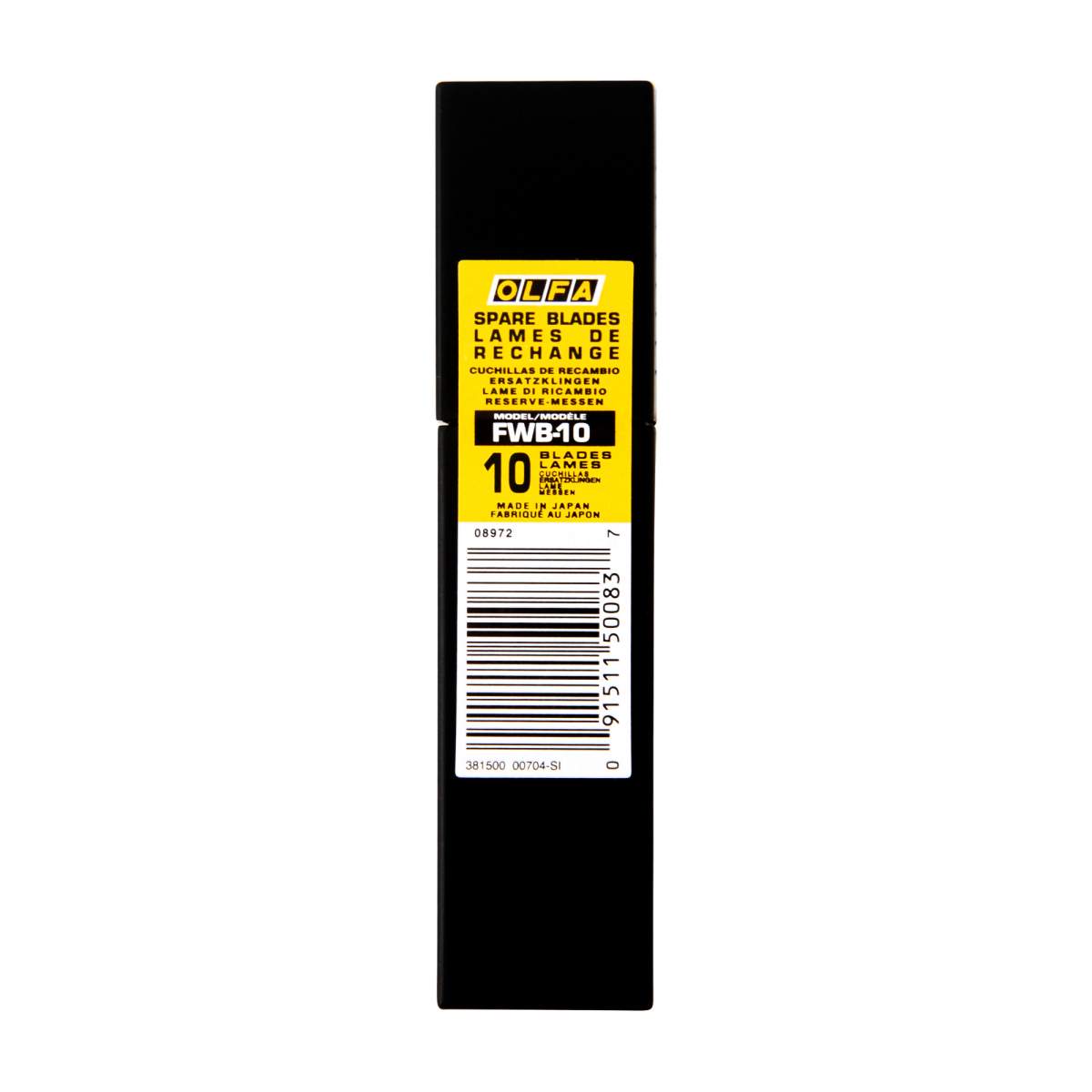 Olfa Excel Black Ul Sharp Blade Pack of 10