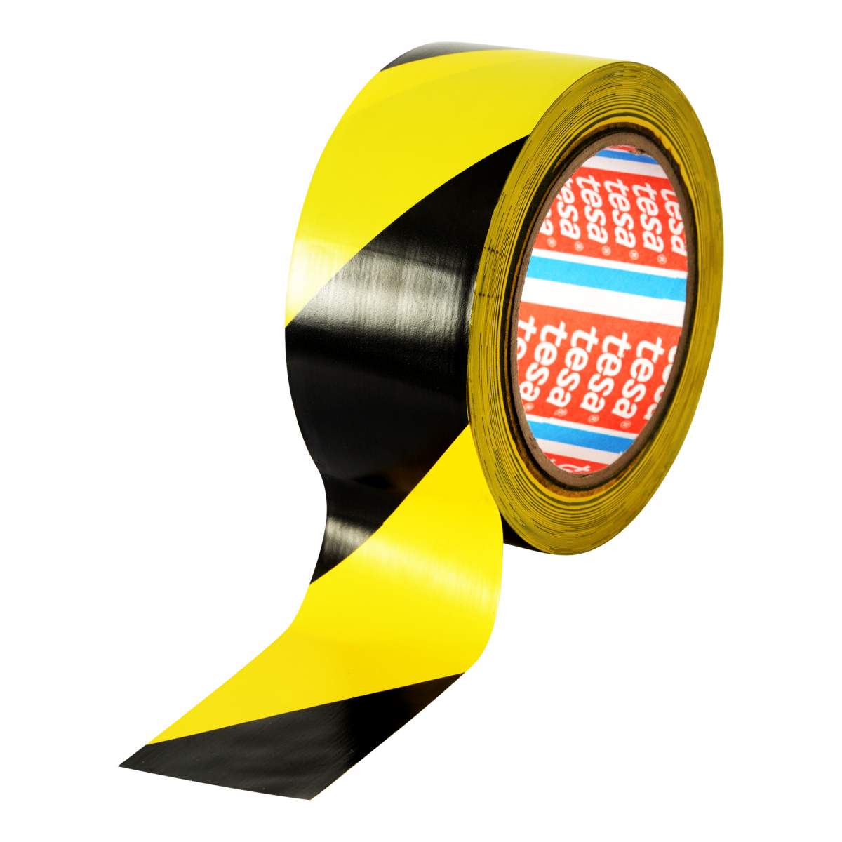 Tesa Floor &amp; Lane Mark Tape Black/Yellow