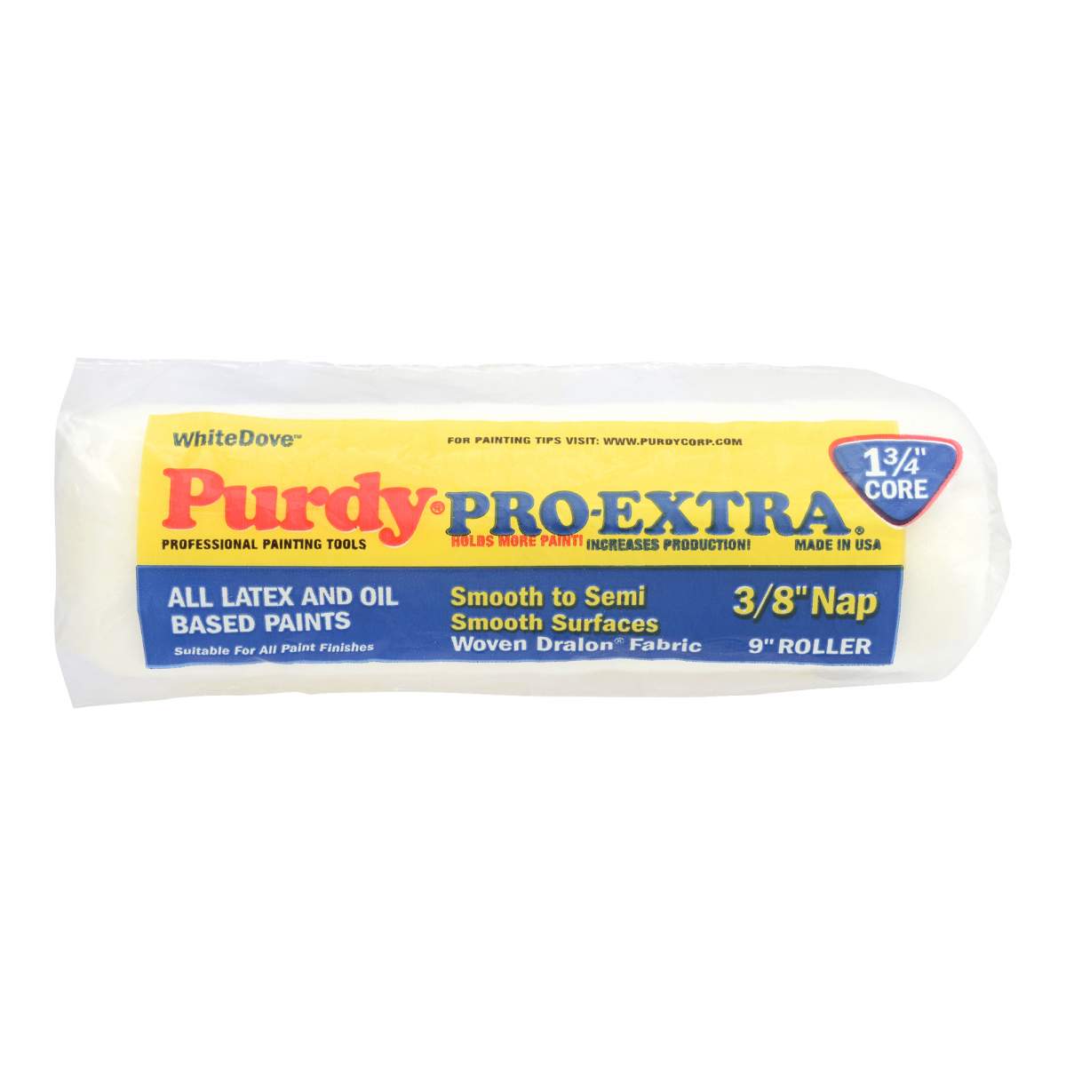 Purdy Pro-Extra White Dove Medium Sleeve
