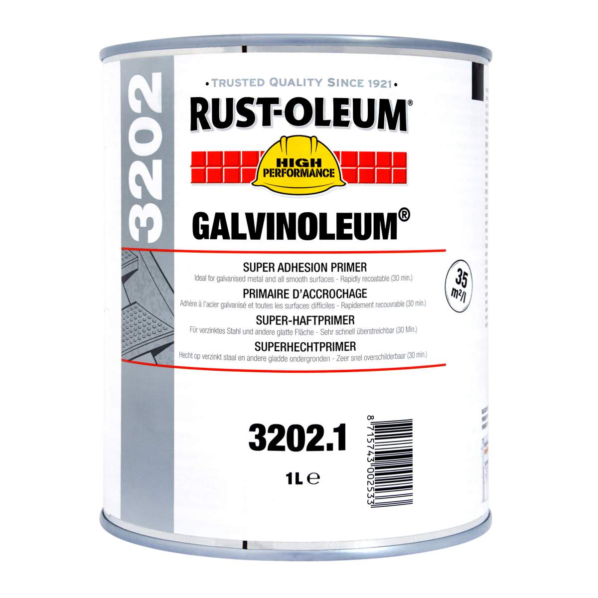 Rust-Oleum 3202 Galvinoleum Super Adhesion Primer Clear
