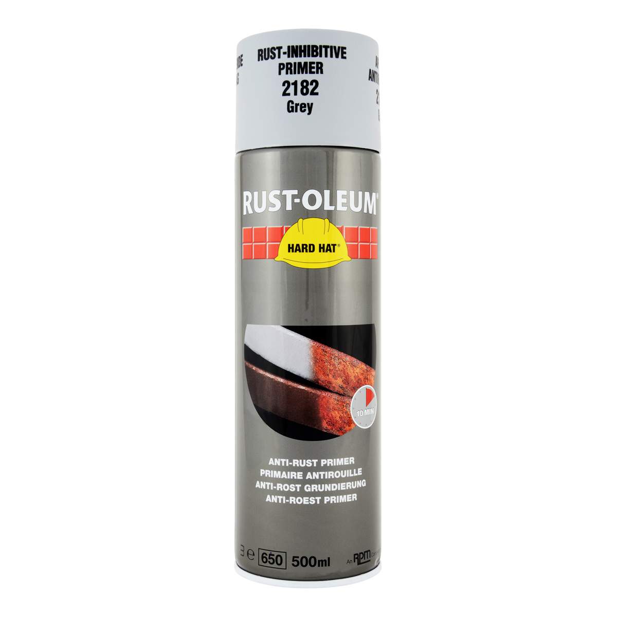 Rust-Oleum Hard Hat Anti-Corrosive Primer Grey 2182 