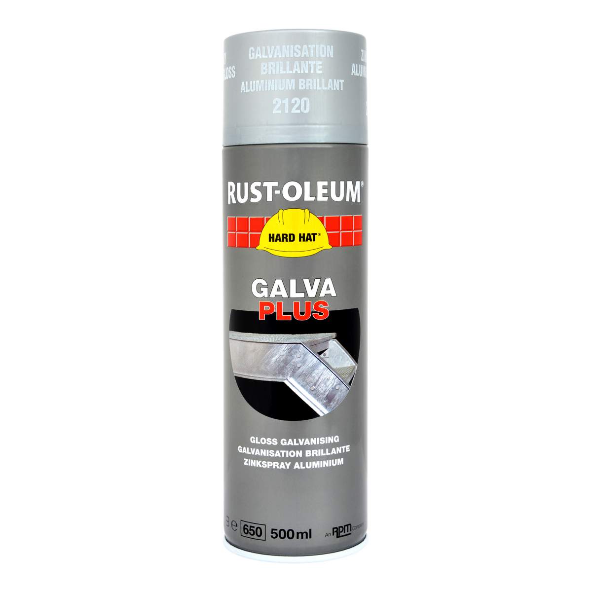 Rust-Oleum 2100 Hard Hat Galvaplus Silver