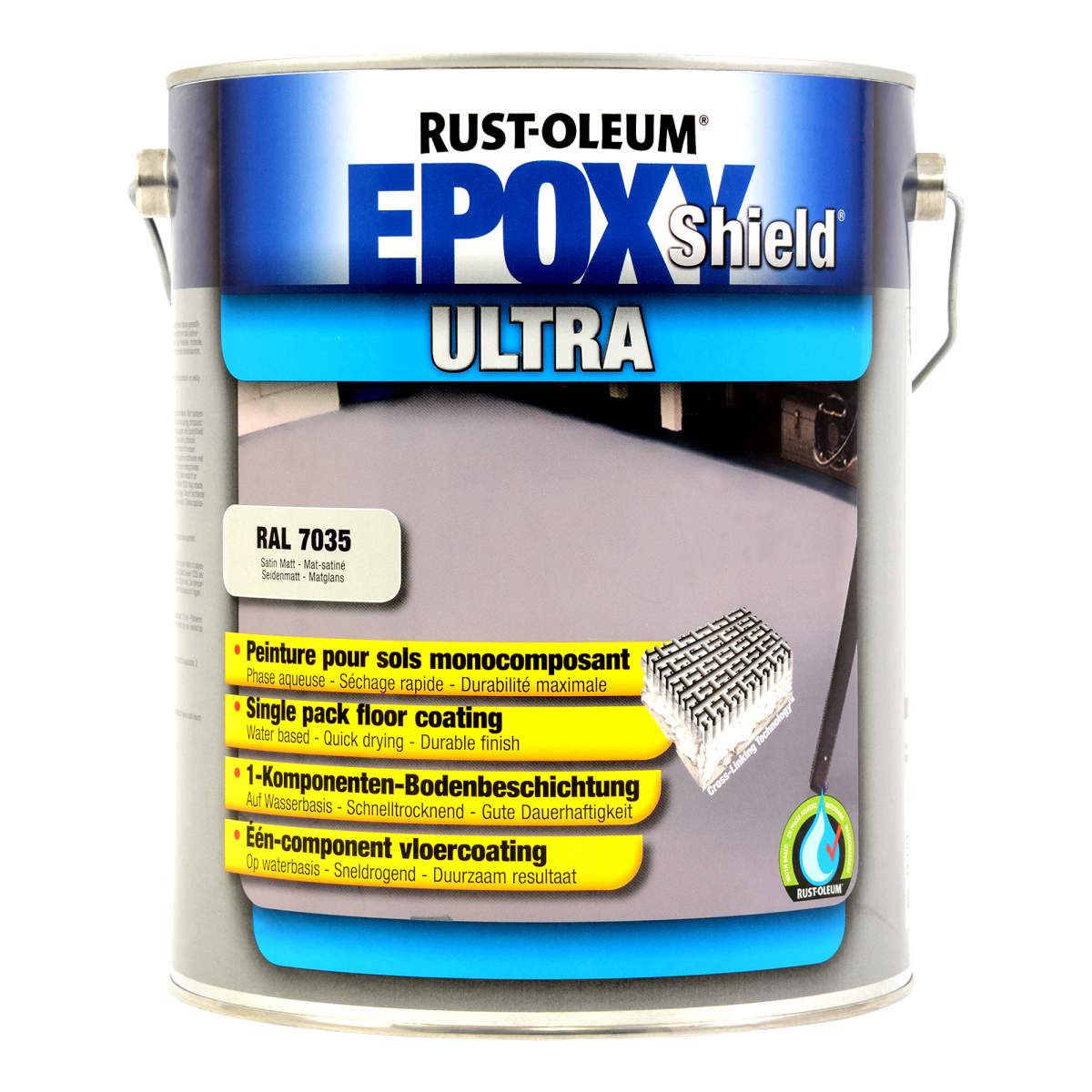Rust-Oleum 5200 Epoxyshield Ultra RAL7035