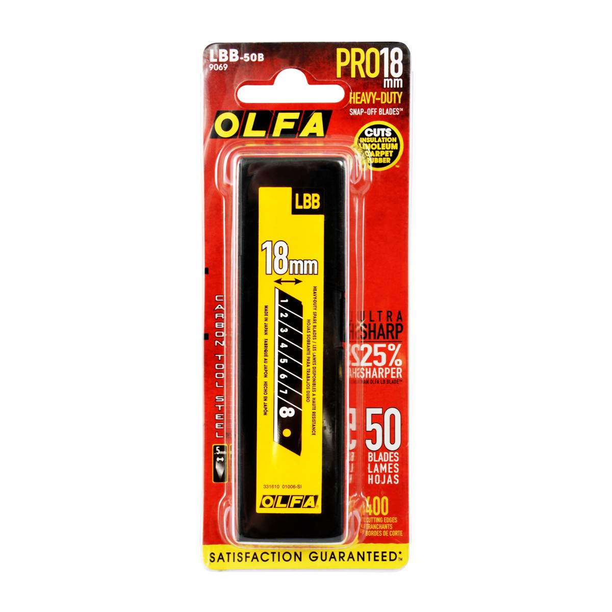 Olfa Excel Black Ul Sharp Blade Pack of 10