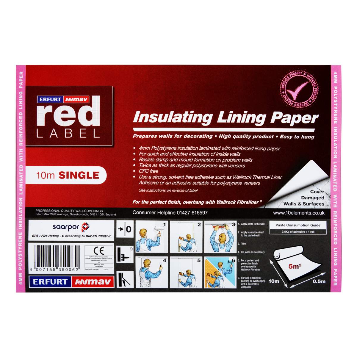 MAV Elements Insulating Lining Paper