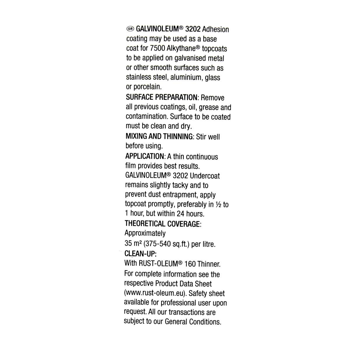 Rust-Oleum 3202 Galvinoleum Super Adhesion Primer Clear