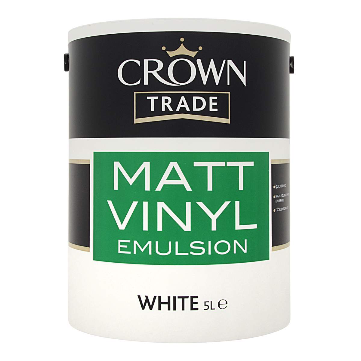 Crown Trade Matt Vinyl White