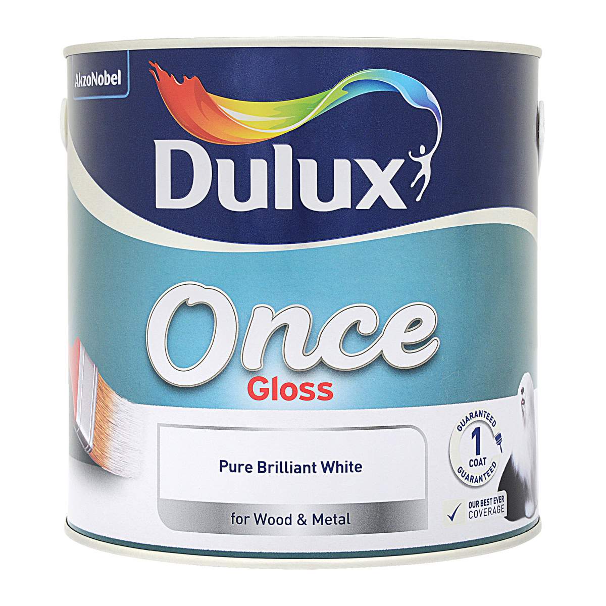 Dulux Once Gloss Pure Brilliant White