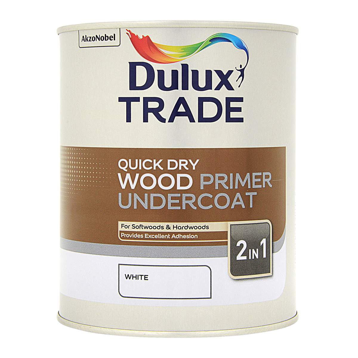 Dulux Trade Quick Dry Wood Primer Undercoat White