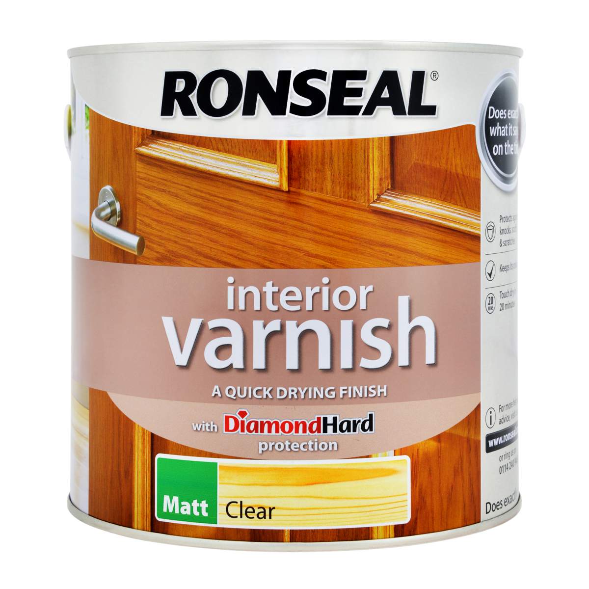 Ronseal Interior Varnish Clear Matt Clear