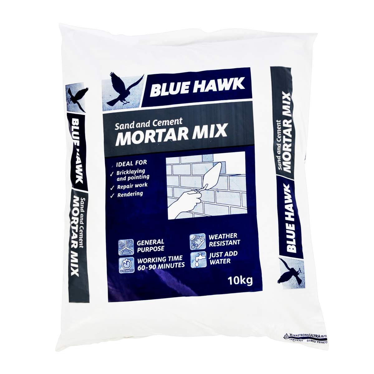 Blue Hawk Sand &amp; Cement Mortar Mix