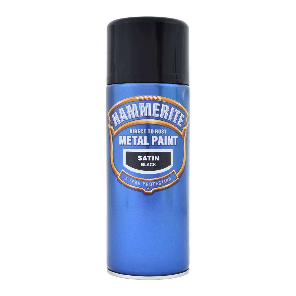 Hammerite Direct to Rust Metal Paint Satin Black
