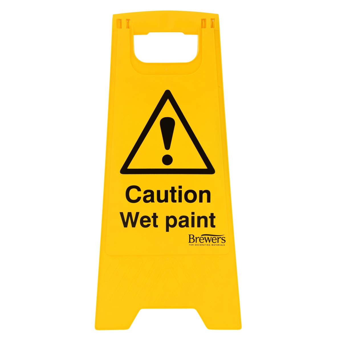Brewers Warning Wet Paint A-Board Sign