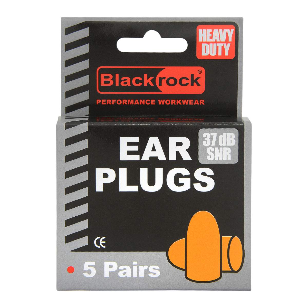 Blackrock Uncorded Foam Ear Plugs 5 Pairs