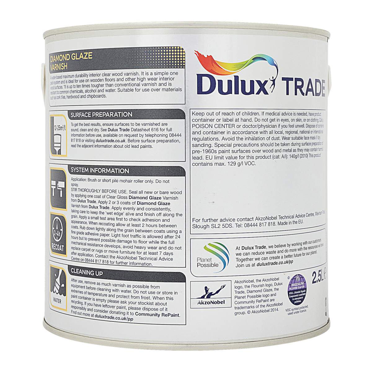 Dulux Trade Diamond Glaze Satin Clear