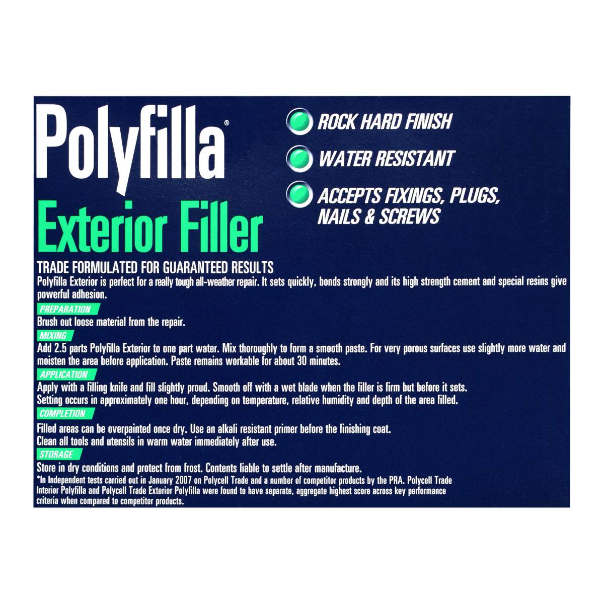 Polycell Trade Exterior Filler