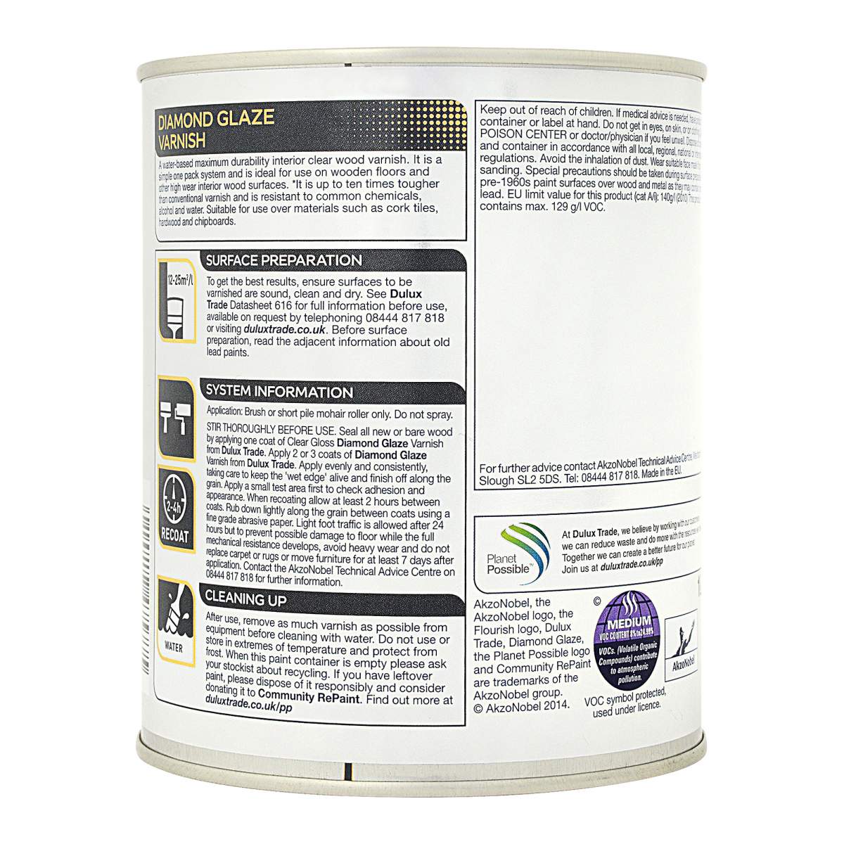 Dulux Trade Diamond Glaze Satin Clear