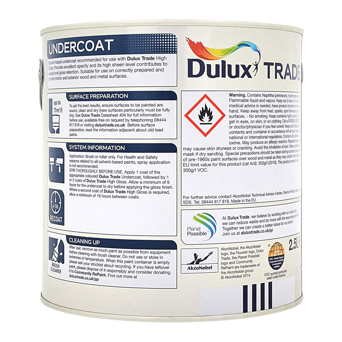 Dulux Trade Undercoat White