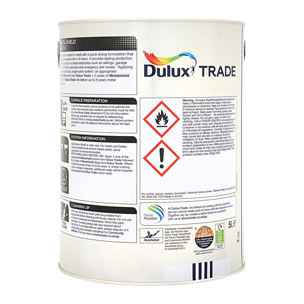 Dulux Trade Metalshield Gloss White