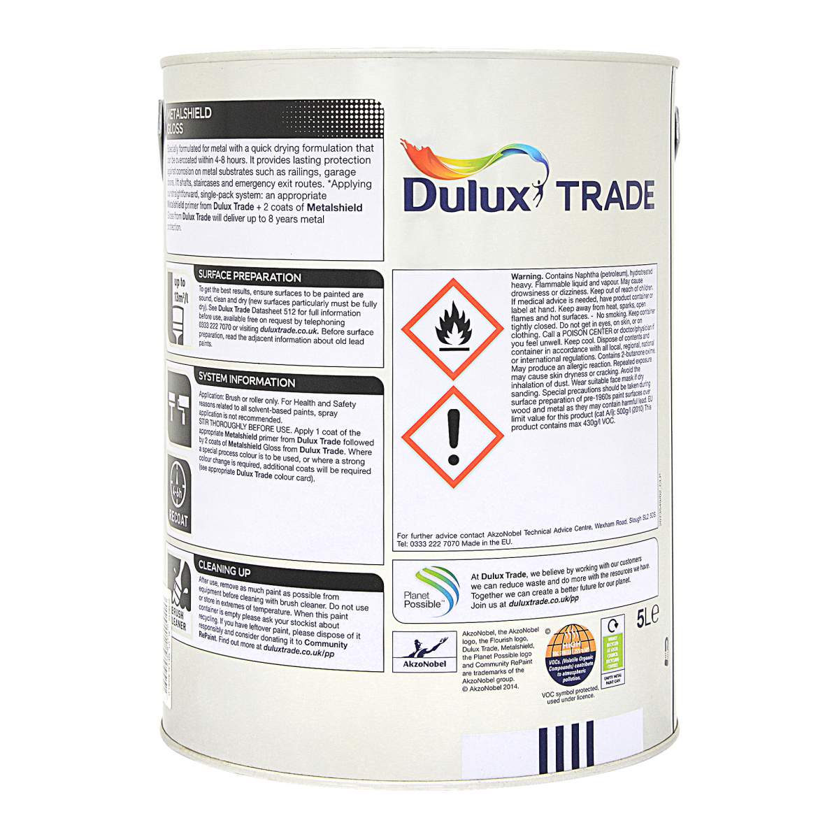 Dulux Trade Metalshield Gloss Black
