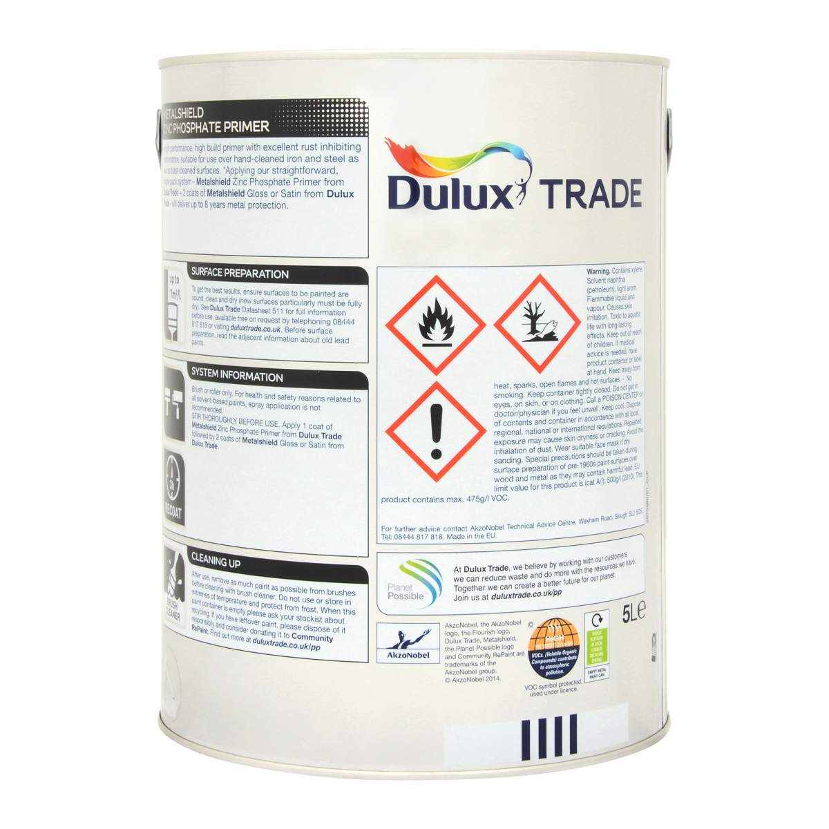 Dulux Trade Metalshield Zinc Phosphate Primer Buff