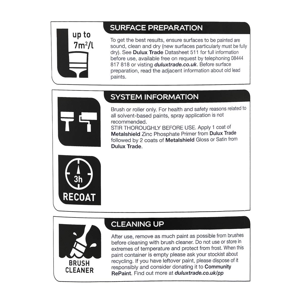 Dulux Trade Metalshield Zinc Phosphate Primer Buff