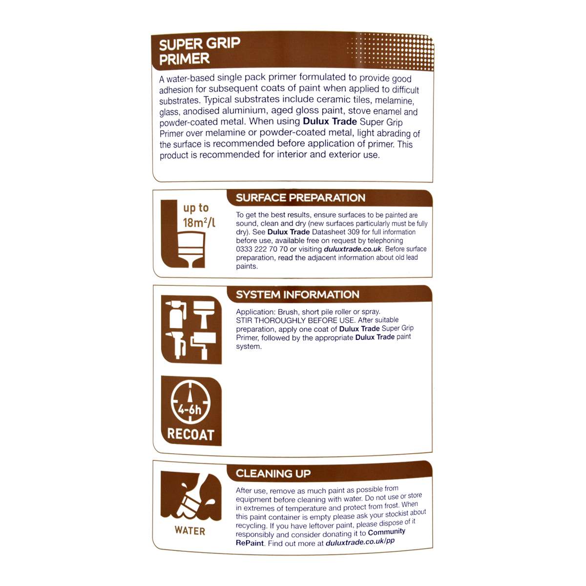 Dulux Trade Super Grip Primer