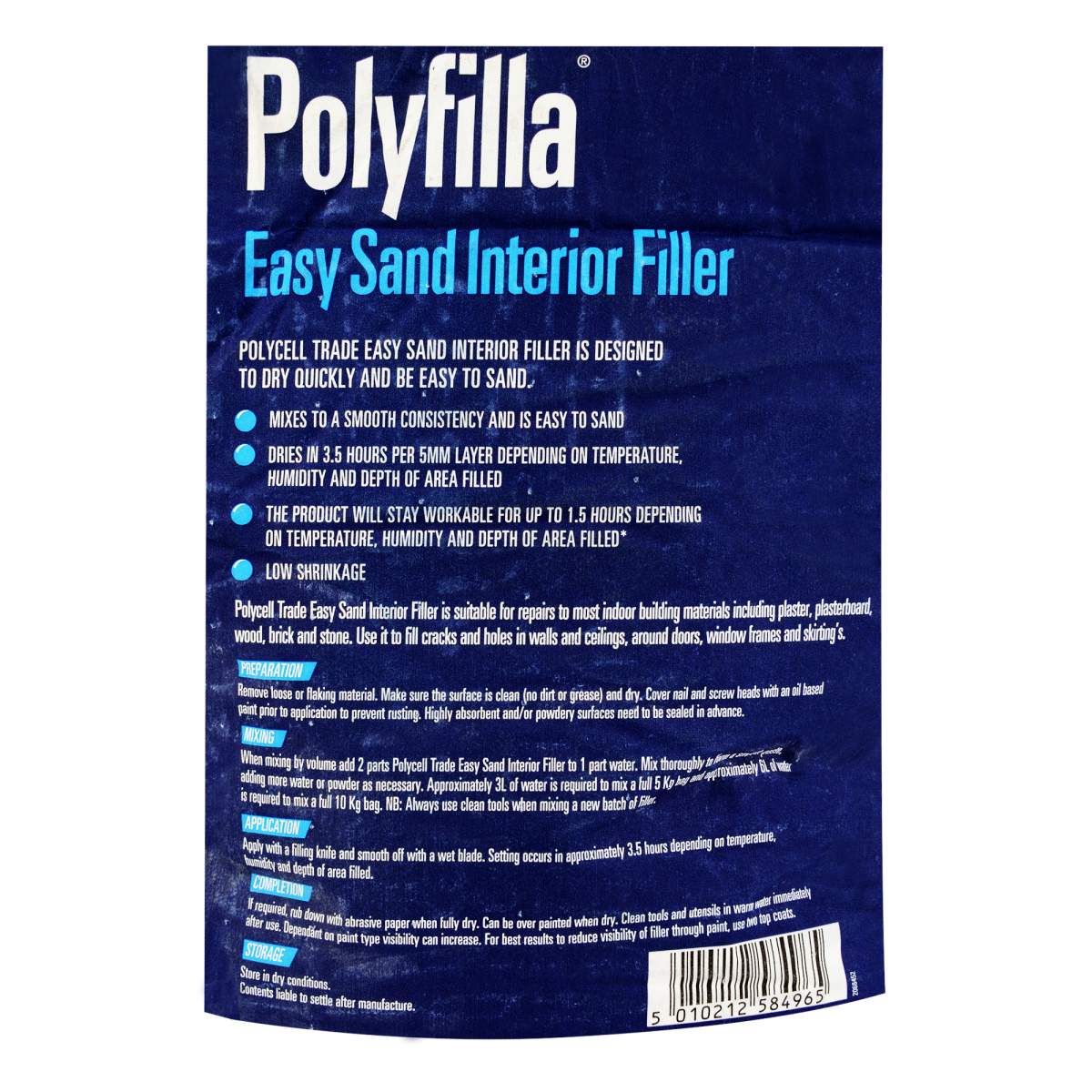 Polycell Trade Easy Sand Interior Filler