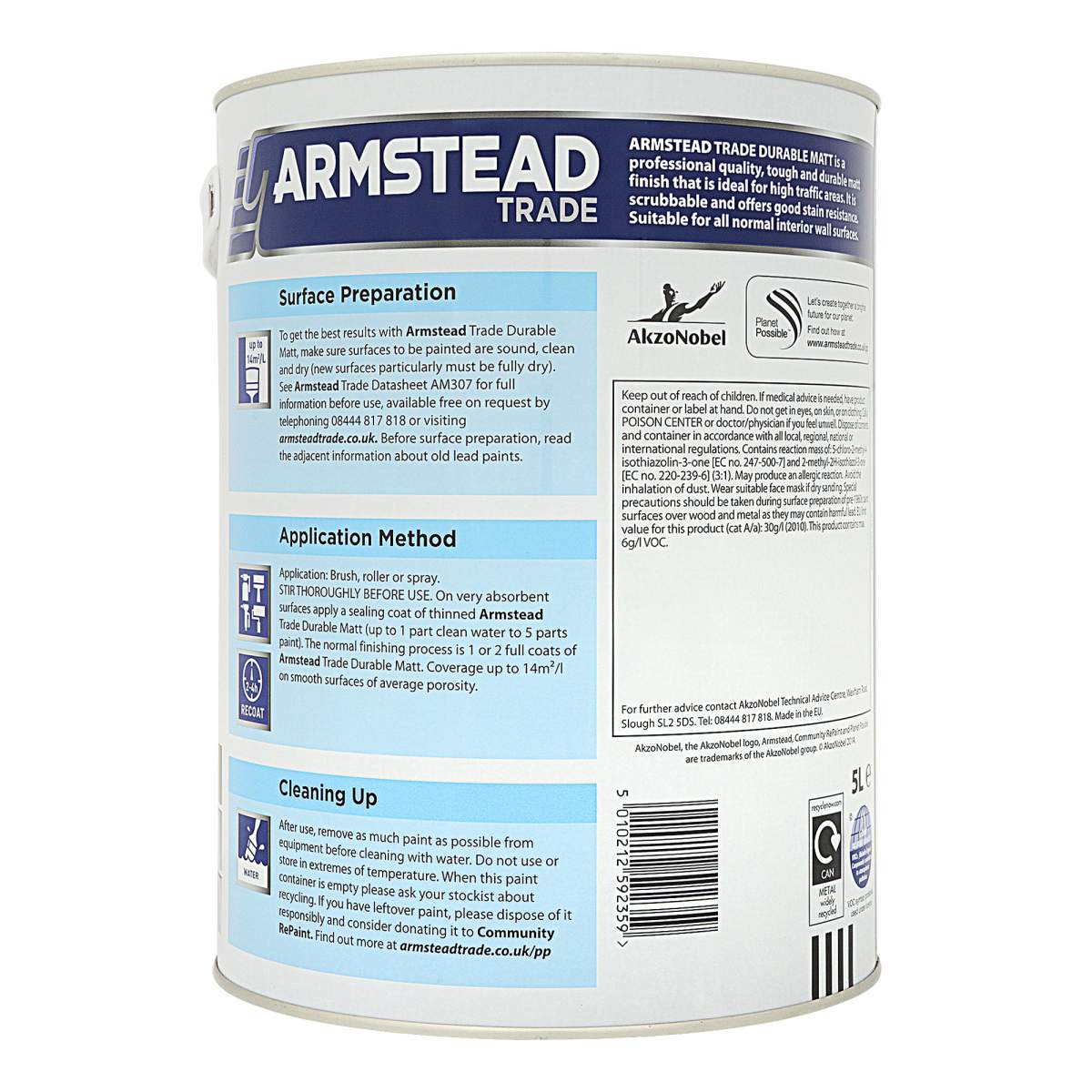 Armstead Trade Durable Matt White